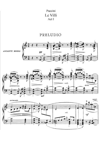 Le Villi, opéra complet